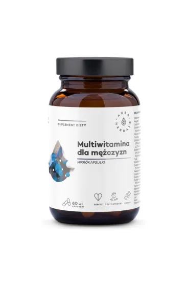 Aura Herbals Multiwitamina dla m�czyzn suplement diety 60 kaps.
