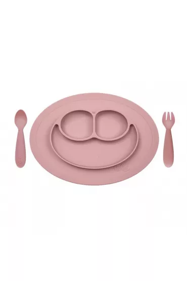 Ezpz Komplet naczy silikonowych Mini Feeding Set pastelowy r
