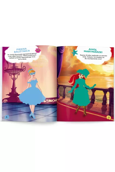Disney ksi�niczka Brokatowe ubieranki SDLB-9104