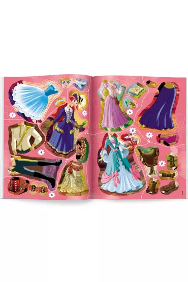 Disney ksi�niczka Brokatowe ubieranki SDLB-9104