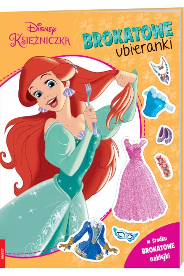 Disney ksi�niczka Brokatowe ubieranki SDLB-9104