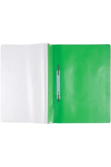 Office Products Skoroszyt A4 PP wpinany z europerforacj� zielony 25 szt.