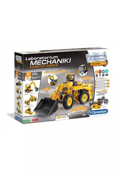 Laboratorium mechaniki - maszyny ci�kie Clementoni