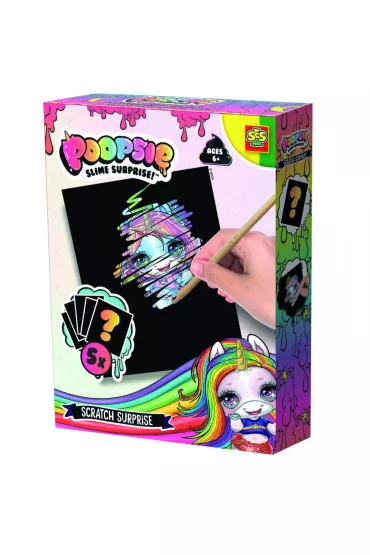 Kreatywna zabawa - Zdrapywanka Poopsie Ses Creative