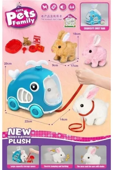 Kr�lik interaktywny Cute Pets Family Merkpol