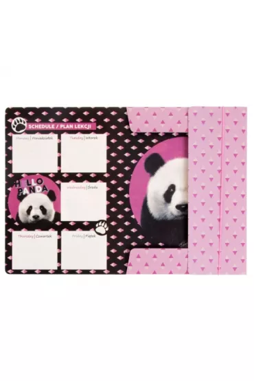 Starpak Teczka A4 z gumk� Panda