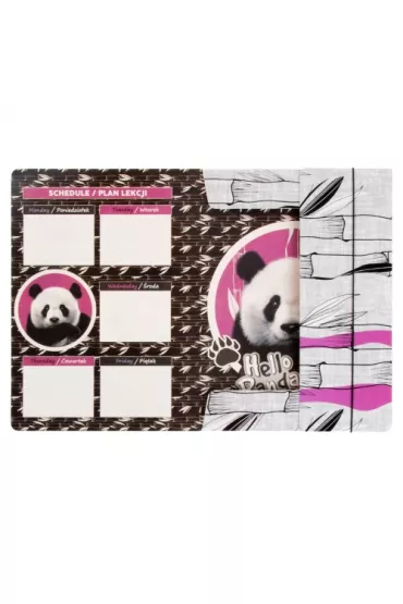 Starpak Teczka A4 z gumk� Panda