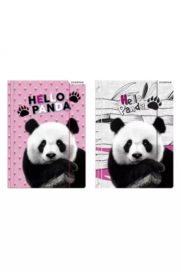 Starpak Teczka A4 z gumk� Panda