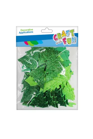 Craft with Fun Naklejki piankowe samoprzylepne Bo�e Narodzenie Choinka 463716