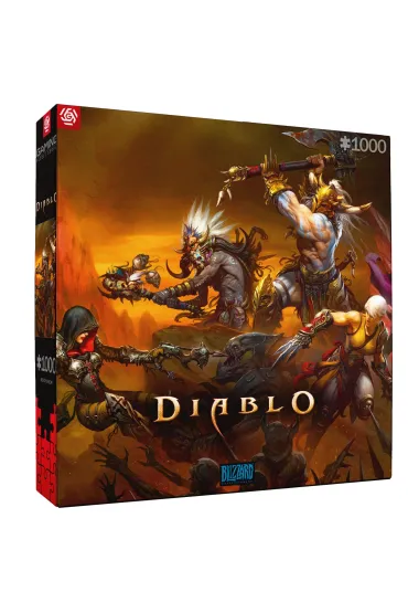 Puzzle Gaming 1000 el. Diablo Heroes Battle Good Loot