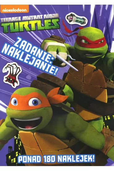 WOJOWNICZE ZOLWIE NINJA ZADANIE NAKLEJANIE! *