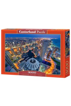 Puzzle 3000 el. Towering Greams Dubai Castorland