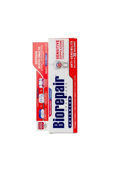 Biorepair Advanced remineralizuj�ca pasta na wra�liwe z�by i ods�oni�te szyjki z�bowe 75 ml