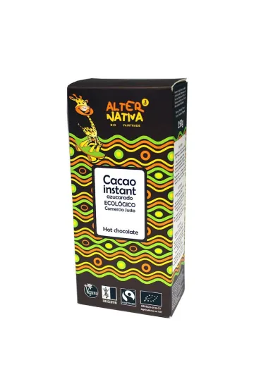 Alternativa Czekolada do picia fair trade bezglutenowa 250 g Bio