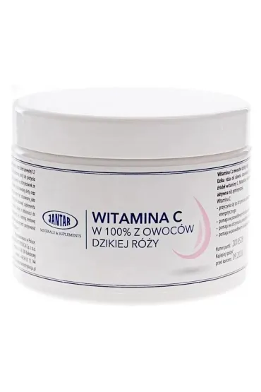 Jantar Witamina C z dzikiej r�y w proszku suplement diety 300 g