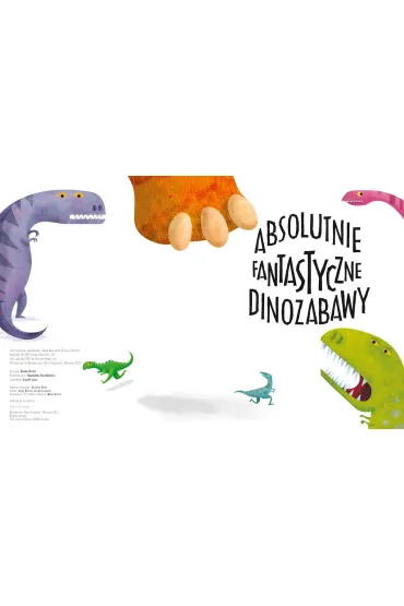 Absolutnie fantastyczne dinozabawy - Mandy Archer