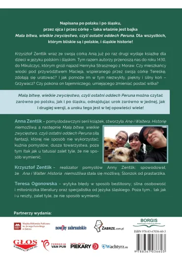 Ma�a bitwa, wielkie zwyci�stwo, czyli ostatni oddech Peruna - Anna Zentlik, Krzysztof Zentlik
