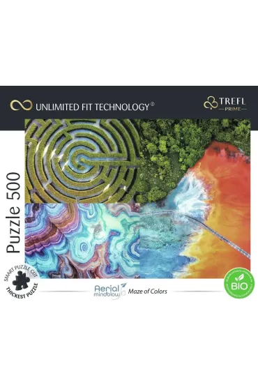 Puzzle 500 el. Aerial Mindblow. Maze of Colors Trefl