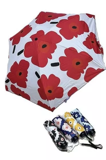 Parasolka kwiaty 50cm MIX