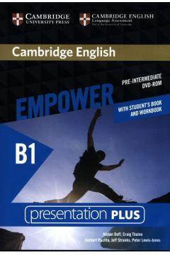 Cambridge English Empower Pre-intermediate B1. Presentation Plus with Student`s Book AND Workbook