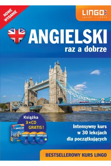Angielski raz a dobrze. Pakiet dla pocz�tkuj�cych: Ksi��ka + 3 p�yty CD - Iwona Wi�ckowska