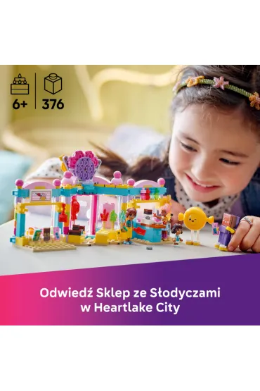 LEGO Friends Sklep z cukierkami w Heartlake 42649