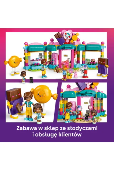 LEGO Friends Sklep z cukierkami w Heartlake 42649