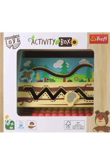 Zabawka drewniana - Activity box TREFL