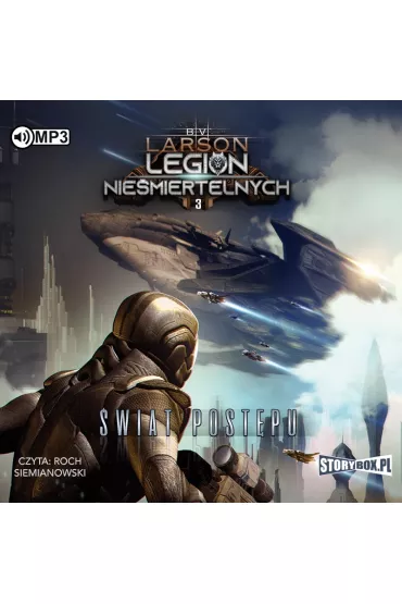 Audiobook �wiat post�pu. Legion Nie�miertelnych. Tom 3 CD - Brian V. Larson