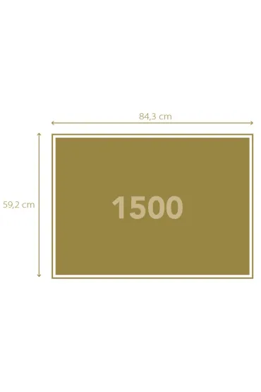 Puzzle 1500 el. HQ Italian Sight Clementoni
