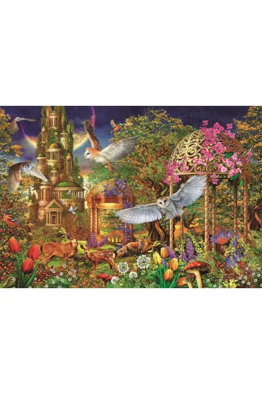 Puzzle 1500 el. Woodland Fantasy Garden Clementoni