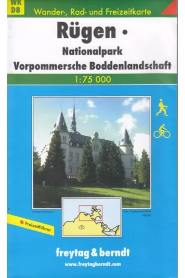 Mapa Rugia, Pomorze Zachodnie 1:75 000