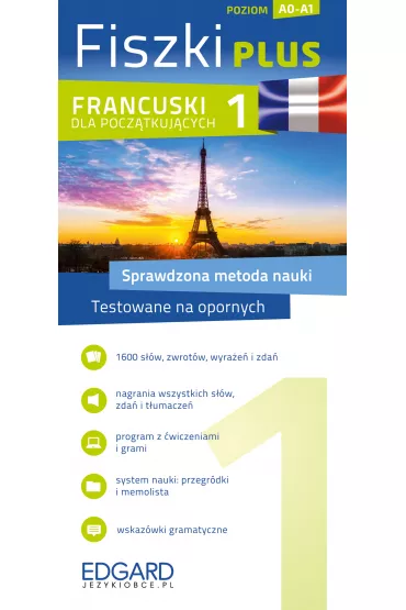 Fiszki plus. Francuski dla pocz�tkuj�cych. Poziom A0-A1