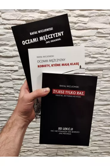 Pakiet Oczami m�czyzny: �yjesz tylko raz, Kobiety, kt�re maj� klas�, Oczami m�czyzny (nie)idealnego - Rafa� Wicijowski