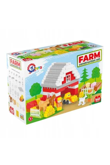 Zestaw konstruktor Farma 160el