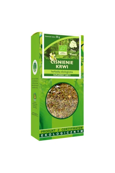 Dary Natury Herbatka ci�nienie krwi Suplement diety 50 g Bio