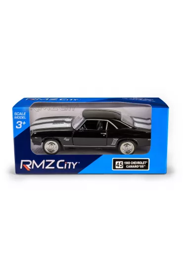 RMZ City 1969 Chevrolet Camaro SS czarny w skali 1:36 Daffi