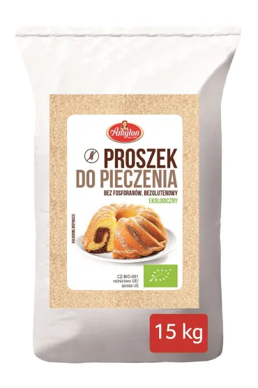 Horeca Proszek do pieczenia bezglutenowy 15 kg Bio