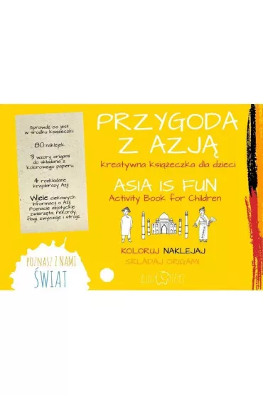 Przygoda z Azj� - kreatywna ksi��eczka - Kamila Loskot