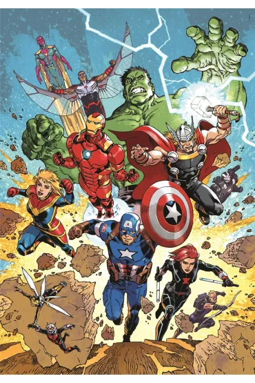 Puzzle 300 el. Super The Avengers Clementoni