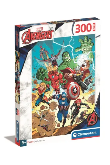 Puzzle 300 el. Super The Avengers Clementoni