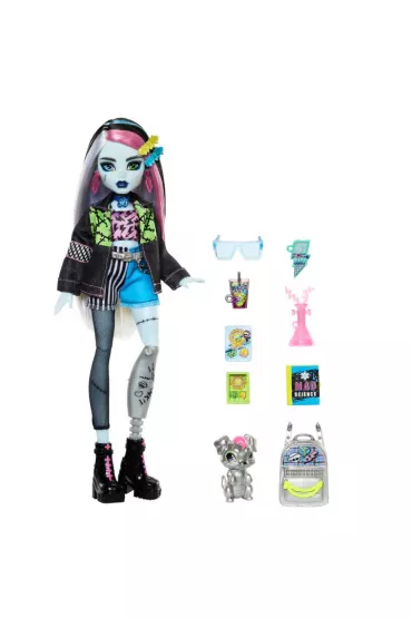 Monster High. Frankie Stein Lalka podstawowa HXH73 Mattel