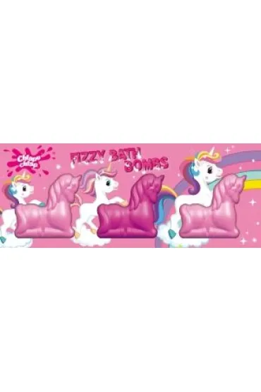 Chlapu Chlap Komplet Kule musuj�ce do k�pieli Jednoro�ce 3 x 70 g