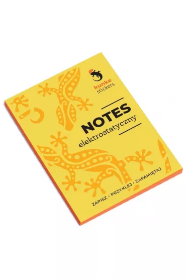 Panta Plast Notes elektrostatyczny pomara�czowy 100 szt.