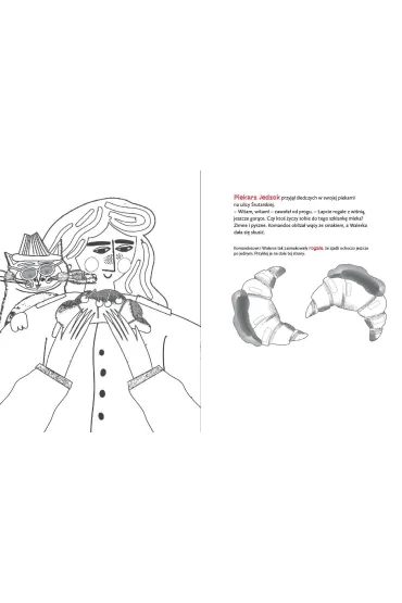 Kocia Szajka i kl�twa starego kina. Kolorowanka z pazurem - Agata Romaniuk