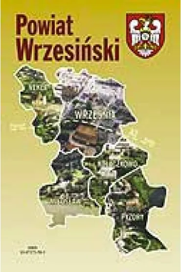 Powiat Wrzesi�ski Mapa Administracyjno-Turystyczna