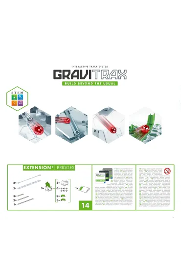 Gravitrax. Zestaw uzupe�niaj�cy. Mosty Ravensburger