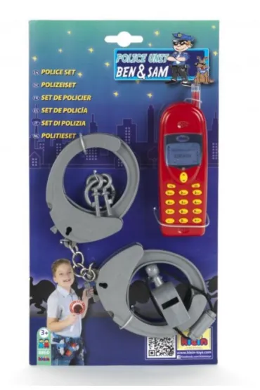 Zestaw policyjny z telefonem 3el Klein Trefl