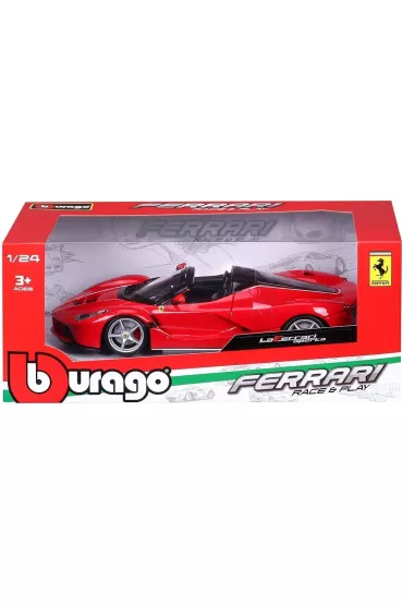 Bburago model ferrari aperta red 1:24
