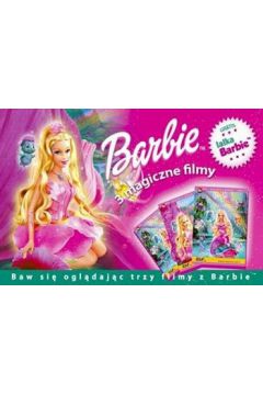 Barbie (zestaw 3 film�w + lalka)
